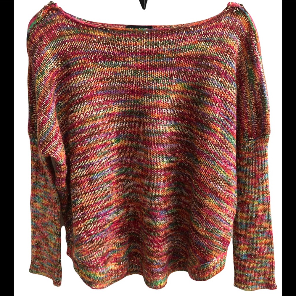 MISS SASA Scooped Neck Sweater